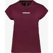 Adidas Essentials Linear Cotton Kortarmet T-skjorte