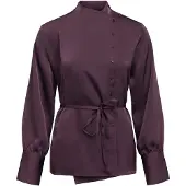 Object Belte Sateng Bluse