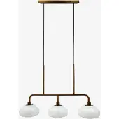 Dyberg Larsen Pendellampe Ossett, bronsefarget, lengde 80 cm