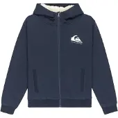Quiksilver Cardigan m. Fleece - Dark Navy - - 14 år (164) - Fleecejakke