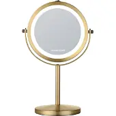Gillian Jones Table Mirror with LED Light & x10 Magnification