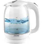 Mesko Vannkoker i glass 1,7L 2200W - Hvit
