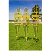 Powershot Sammenleggbar Fotballveggdukke