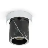 Design By Us Taklampe Miss Marble askegrå/krom, GU10 MR11