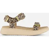 Woden Line Suede Sandaler