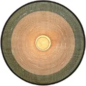 Forestier Grass XL vegglampe, blå