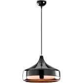Opviq Hengelampe Yildo 253-S 1 lyskilde Ø36 cm svart/kobber