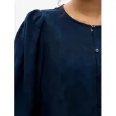 Object Ballongermer Teksturert Bluse