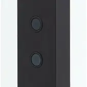 Orion LED-gulvlampe Fati, høyde 181 cm, aluminium, leselampe, dimmer, CCT