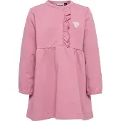 Hummel Mini Reg Placket Kjole Med Lange Ermer