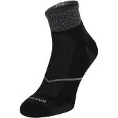 Sockwell Pulse Quarter herrestrømpe mot hælspore – Svart