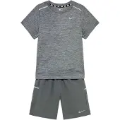Nike Kids Dri Fit Miler Kortskjorte Sett