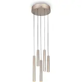 TRIO LED-pendellampe Arimato, Ø 35 cm, kremfarget, metall, CCT