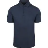 Desoto Poloskjorte Essential Navy Blå Mørkeblå Størrelse