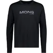 Mons Royale Yotei Merino Classic Long Sleeve, Undertrøye, Herre, Black