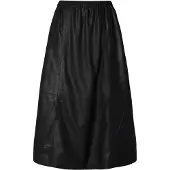Y.A.S Yascolea Hw Leather Midiskjørt