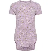 Hummel Body k/e - HmlGlad - Orchid Blomstring - - 74 - Kortermet body