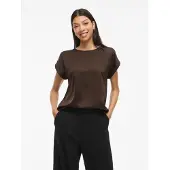 Vila Ellette Kort Ermet Bluse