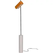 Hubsch LED-gulvlampe Reflector, oransje, høyde 160 cm, jern