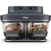 Ninja CRISPi DualZone 8-i-1 glassairfryer i Cyberspace | DD102EUBL1 | va SharkNinja