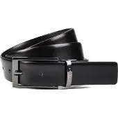 HUGO for man. 50307803 Elvio Leather Belt black (105 cm), Casual