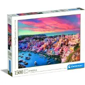 Clementoni Puslespill HQC Picturesque Procida Island, 1500 bri 2D Puslespill