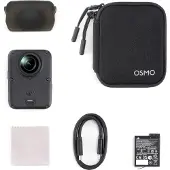 DJI Osmo 360 II - Limitless Riding Combo - 360 actionkamera - 8K / 60 fps - flash 128 GB - NFC, Wi-Fi, Bluetooth - under vannet inntil 10 m