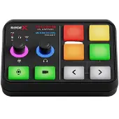 Rode RØDE Streamer X opptakskort, 10 knapper, lydgrensesnitt, svart