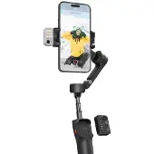 Hohem iSteady V3 svart sett med AI, Stativ til smarttelefon