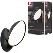 Paulmann utendørs LED-vegglampe Batona, antrasitt 27 cm aluminium IP44