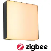 Paulmann utendørs LED-vegglampe Azalena ZigBee, 2200 K, svart