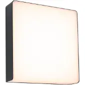 Paulmann LED utendørs LED-vegglampe Azalena, sensor, antrasitt