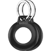 Belkin Secure Holder with Keyring - Black (2-Pack)