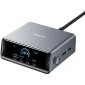Anker Prime A2345341 lader 250 W 6 porter, 4 USB-C + 2 USB-A