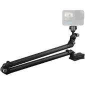 GoPro Boom + Adhesive Mounts - Støttesystem - klebemontering - overflatemonterbar, kan monteres på kurvet overflate - for HERO10 HERO11 HERO12 HERO5 HERO6 HERO7 HERO8 HERO9 MAX