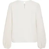 Vila Viura Round Neck Langermet Topp