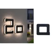 Paulmann LED solcellebokstav a