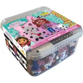 Hama maxi bøtte perler+plade, Gabby's Dollhouse