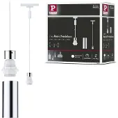 Paulmann URail pendellampe 2Easy, signalhvit, metall, E27