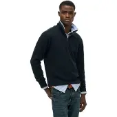 Superdry Rib Genser Med Halv Glidelås