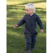 Joha Vårdress - Ull - Kullgrå - - 80 - Vårdress