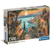 Clementoni Puslespill HQC Steps to The Harbor, 1500 brikker