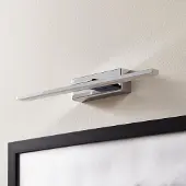 MCJ LED-vegglampe Miroir 40 cm krom 3000K