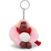Kipling Snowbal Winter Monkey Nøkkelring