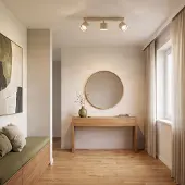 Argon Downlight Chloe, kremfarget, 3 lyskilder, justerbar, GU10