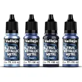 Wittmax True Metallic Metal set Ultramarine Blue 4x18ml
