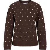 Vila Viliga Rund Hals Strikket Pullover