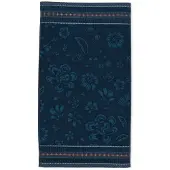 Pip studio Jasmin Jacquard Dark Blue 70x140