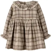 Lil´ Atelier Lil' Atelier Kjole - NmfRenrik - White Pepper - - 3 år (98) - Kjole