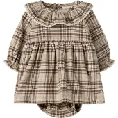 Lil´ Atelier Lil' Atelier Body I/e Kjole - NbfRenrik - White Pepper - - 1 år (80) - Langermet Body